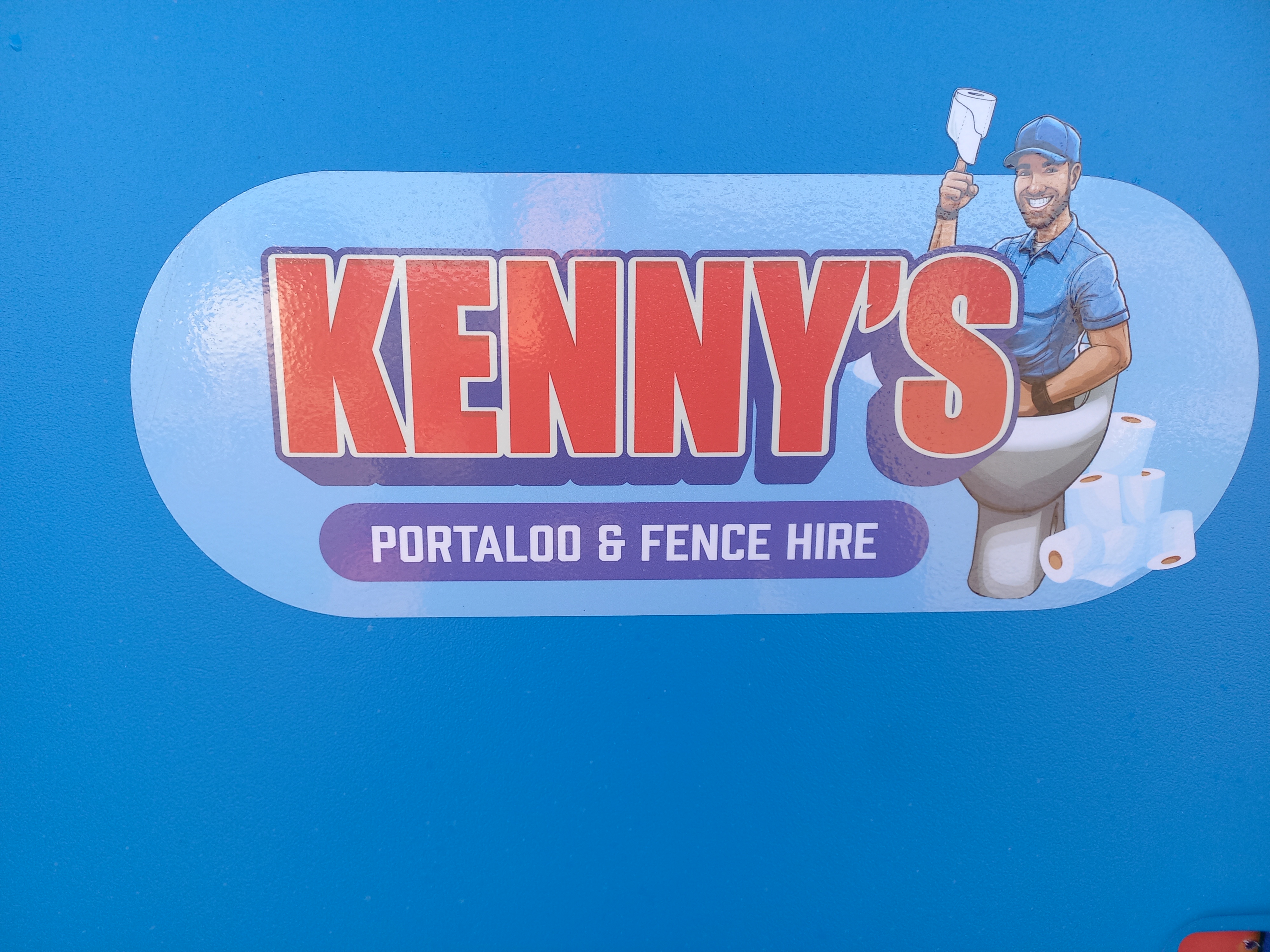 Kenny's Portaloos & Fence Hire logo